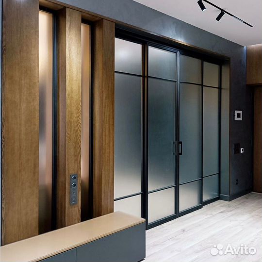 Перегородка из профиля под ключ