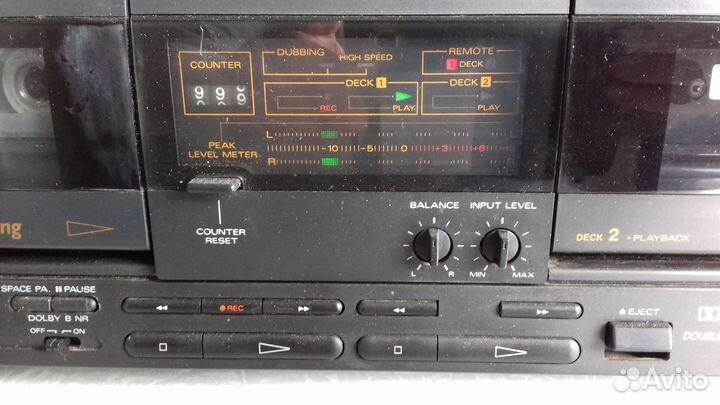 2-х кассетная дека