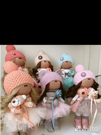 Интерьерная кукла тильда