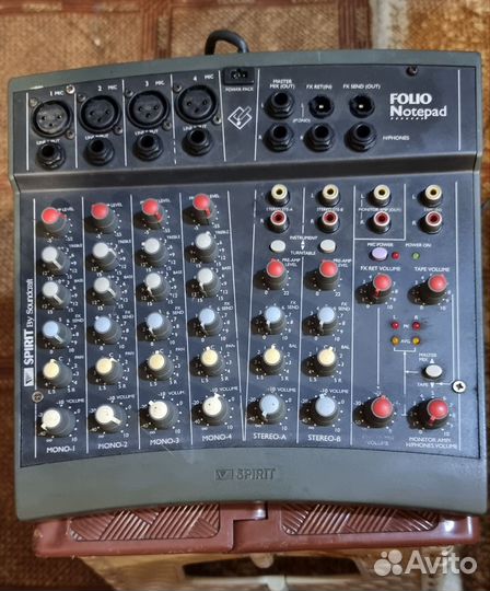 Микшерный пульт Soundcraft Spirit Folio Notepad