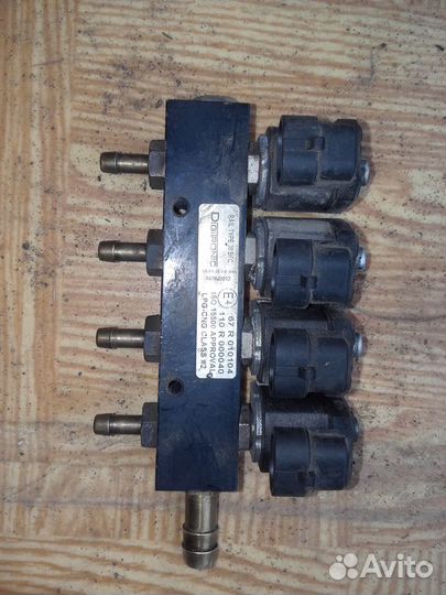 Рампа с фарсунками для гбо