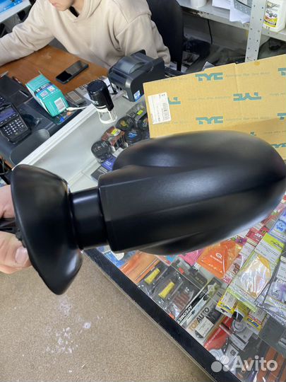 Зеркало левое механическая регулировка Logan 04-14