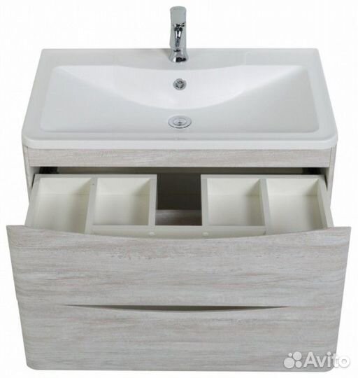 Тумба с раковиной BelBagno Acqua 90 Rovere Vintage Bianco