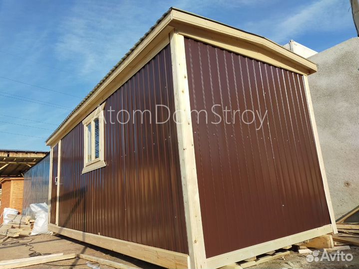 Бытовка для дачи привезем за 6 часов