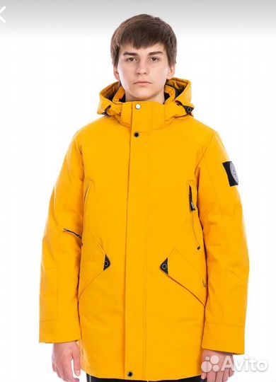 Зимняя куртка парка для мальчика р.164