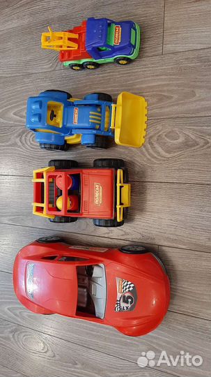 Машинки полесье