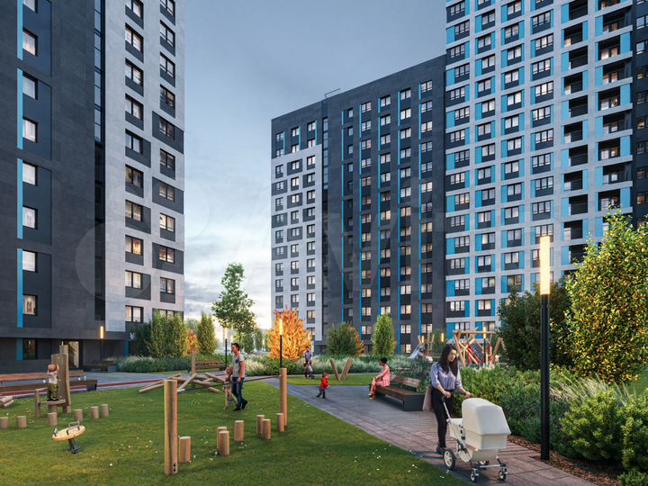 3-к. квартира, 59,5 м², 14/19 эт.