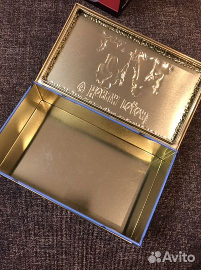 Подарочная жестяная коробка «С новым годом»