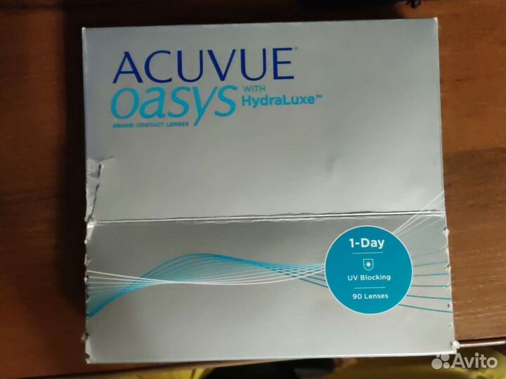 Контактные линзы acuvue oasys with HydraLuxe