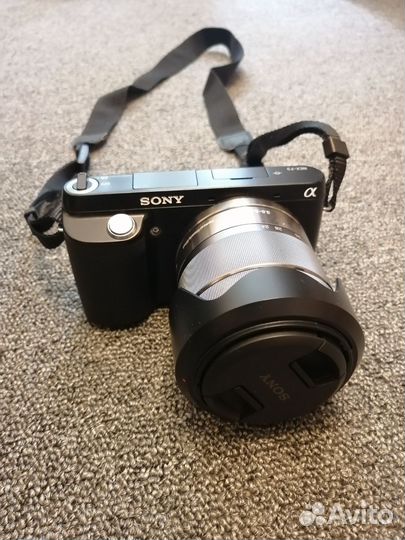 Фотоаппарат Sony NEX-F3 черный