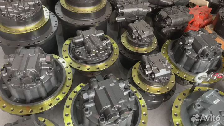 Редуктор хода hitachi ZX120-3 с гидромотором-62