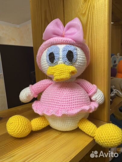 Вязанная уточка Поночка