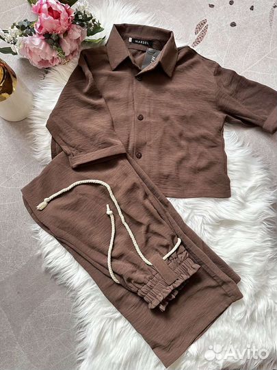 Лёгкий женский костюм двойка