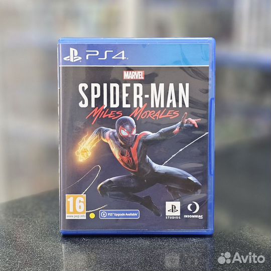 Marvel Spider-Man Miles Morales PS4 (Б/У)
