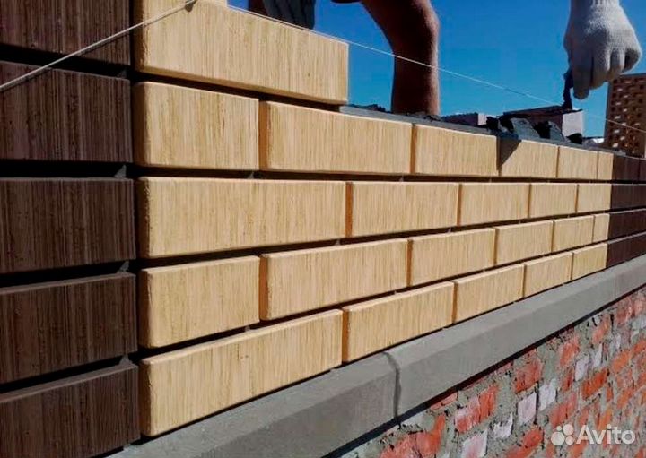 Кирпич облицовочный пустотелый