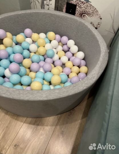 Сухой бассейн с шариками бу
