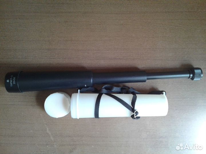 Турист-3 20х50 лзос зрительная труба чёрная