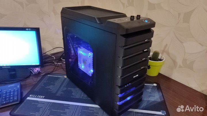 Игровой пк intel core i3 10100f/RAM 16 GB/1050 ti