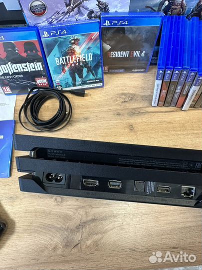 Sony playstation 4 PS4 pro 1tb 7208b +400 игр