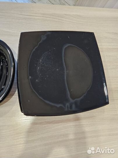 Тарелки чёрные Luminarc