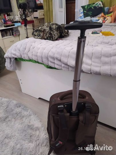 Чемодан М. Фирм.рюкзаки на колес. с выдвиж.руч