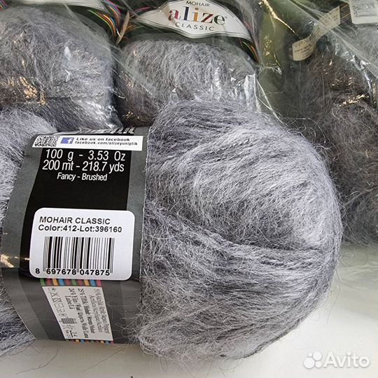 Пряжа Alize Mohair Classic