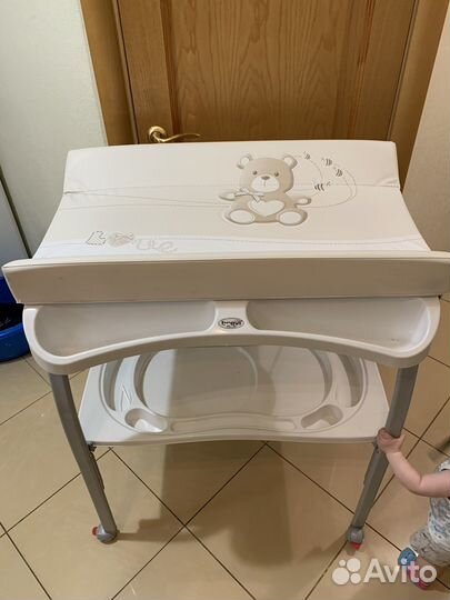 Ванночка для купания с горкой