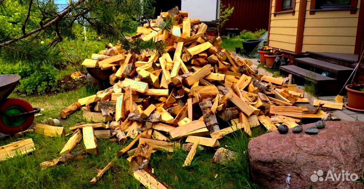 Дрова Осина навалом в Ленобласти любого объема