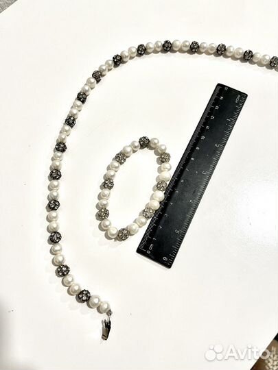Бусы жемчужные