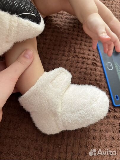 Пинетки теплые 11 см