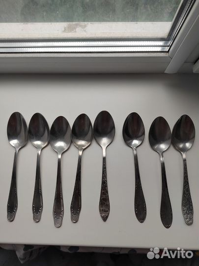 Ложки столовые нержавейка СССР