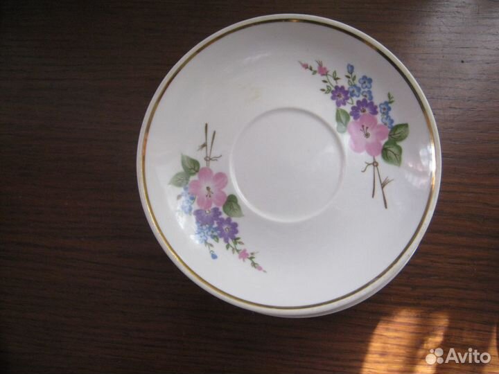 Чайный сервиз Красный фарфорист