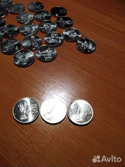 Монеты чм 2018