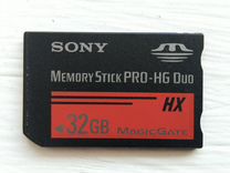 Карта памяти Memory Stick PRO-HG Duo sony 32GB