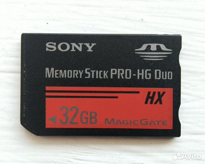 Карта памяти Memory Stick PRO-HG Duo sony 32GB