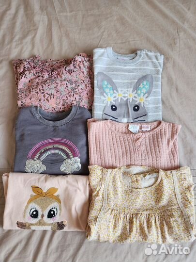 Вещи на девочку 2-3 года пакетом