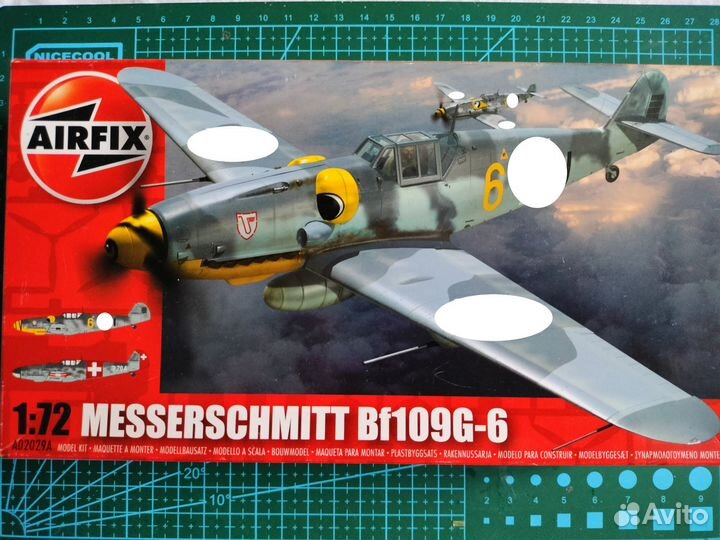 Сборная модель Messerschmitt Bf-109 G6 1:71 Airfix