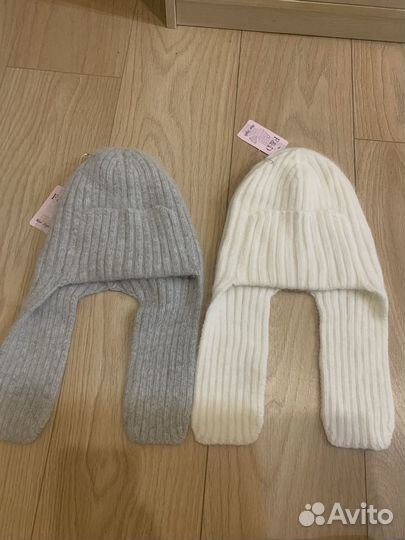 Шапка-ушанка женская зимняя из ангора