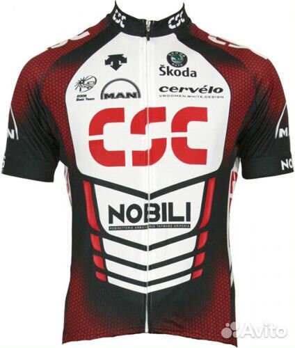 Командная джерси CSC Велоформа Велоодежда