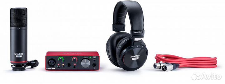 Комплект Focusrite Scarlett Solo Studio 3rd Gen