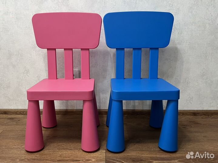 Стол и стулья икеа Маммут