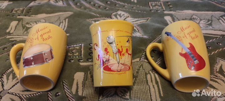 Коллекционные кружки Липтон,Carte noire