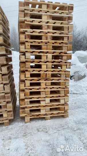 Поддон деревянный новый и бу