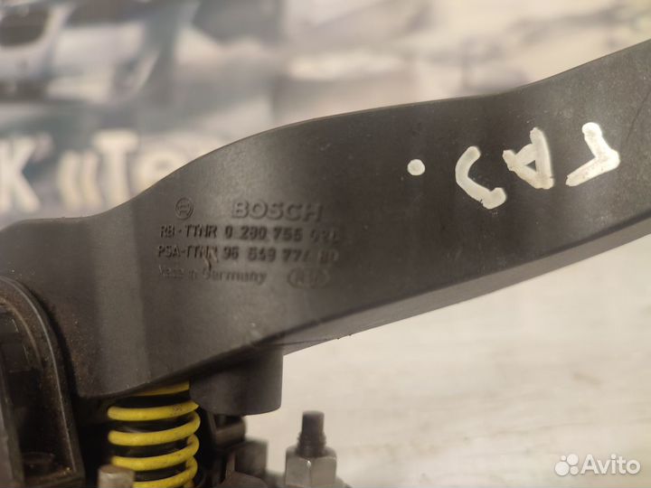 Педаль газа Peugeot 206