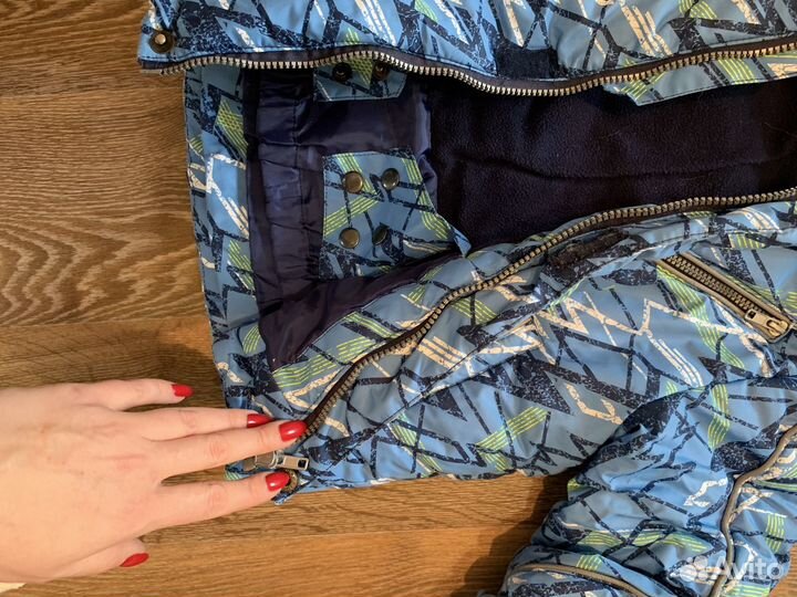 Зимний костюм на мальчика рост 104