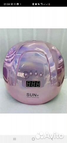 Лампа для сушки ногтей LED/UV 54W Sun X pink