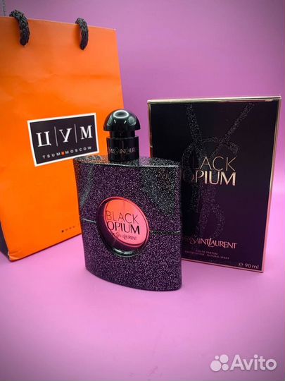 Black opium yves saint духи женские