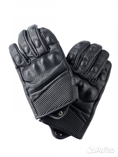 Мотоперчатки Кожаные Starks Alciona / Черный