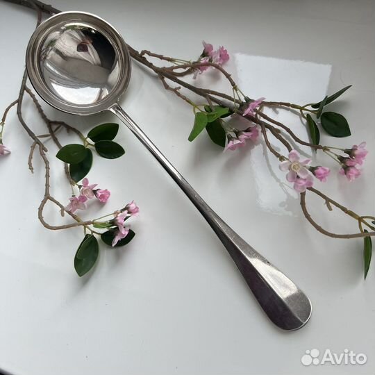 Большой половник, серебрение, Англия