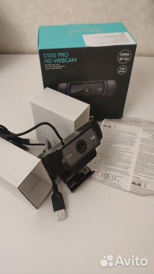 Веб HD камера Logitech 1080p